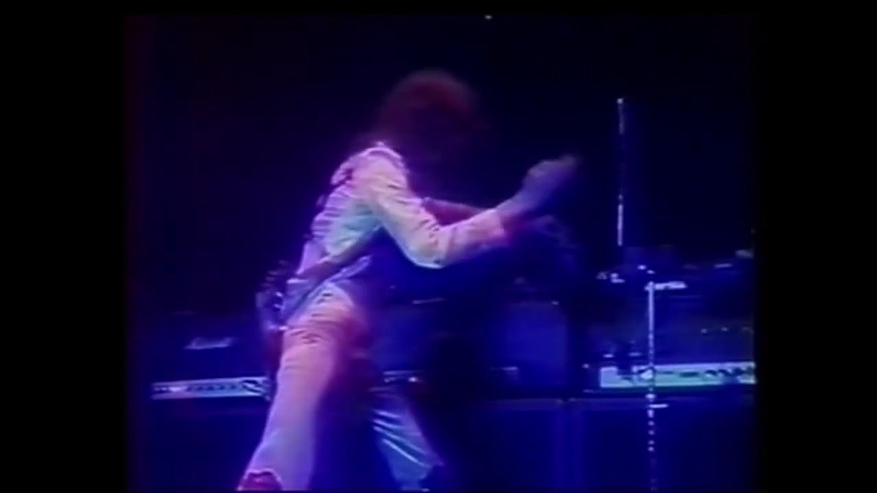 Jimmy Page - Theremin/ Violin Bow Solo LIVE 1977