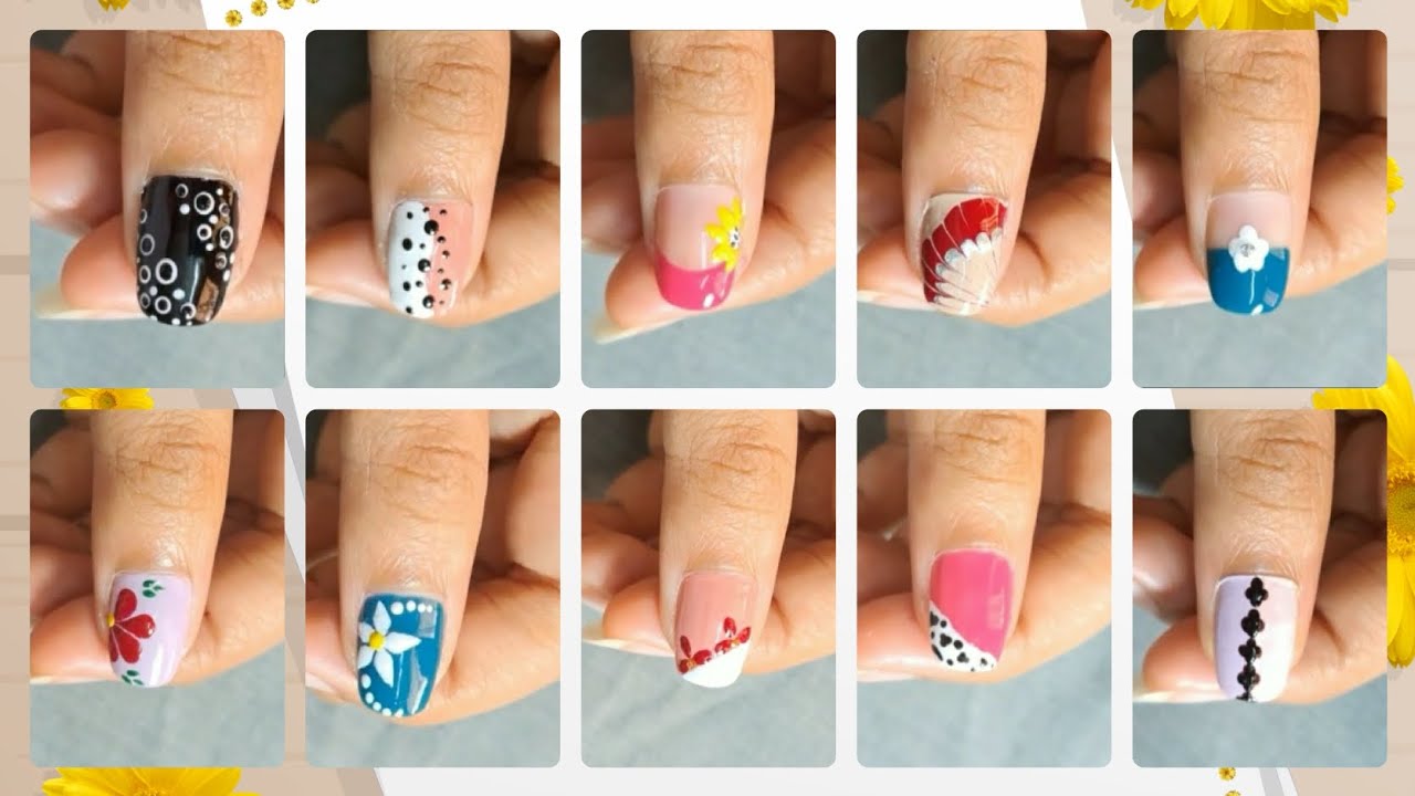 ✨20+ Easy nail art design for beginners 💅✨#nailartdesigns #simplenails #nailtutorial #2025