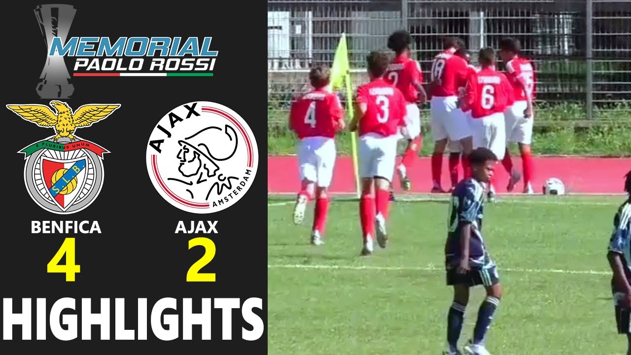 Benfica vs Ajax Highlights | U14 Paolo Rossi Memorial Cup 2025 3rd Place