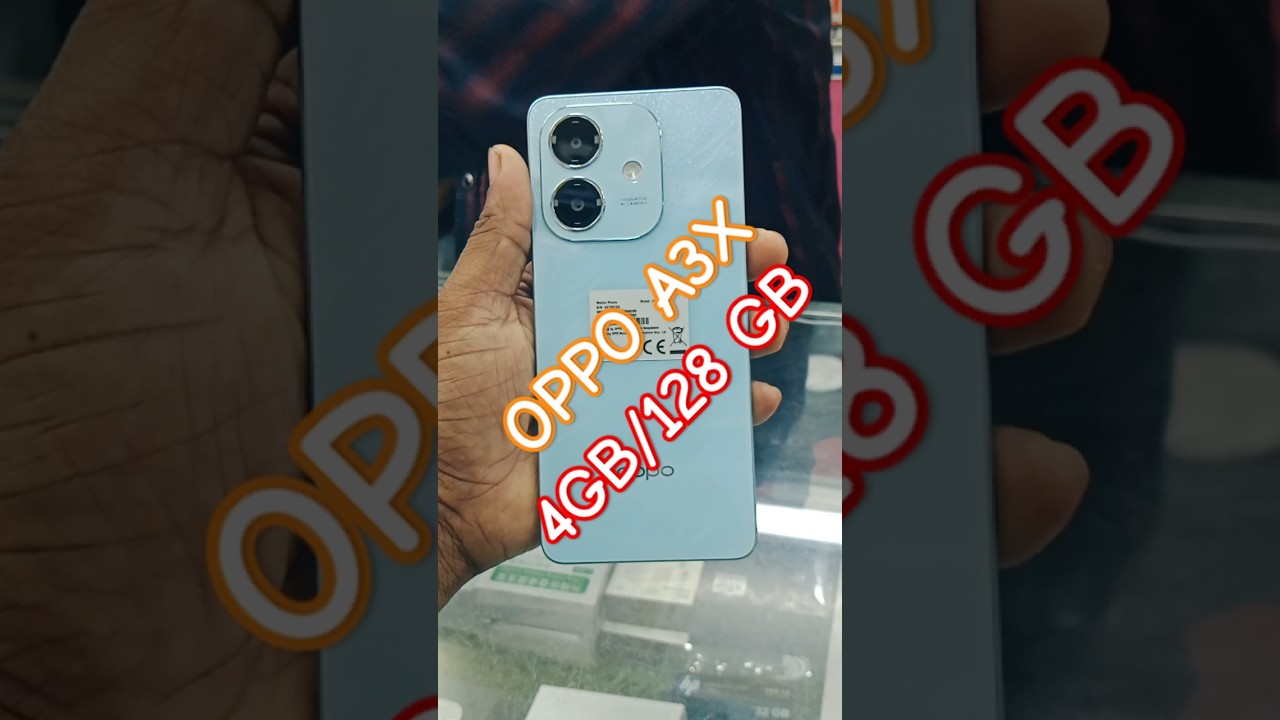 Oppo A3x &nbsp;Starlight White /4GB RAM /128 GB ROM!! #shortvideo #viralvideo #reels