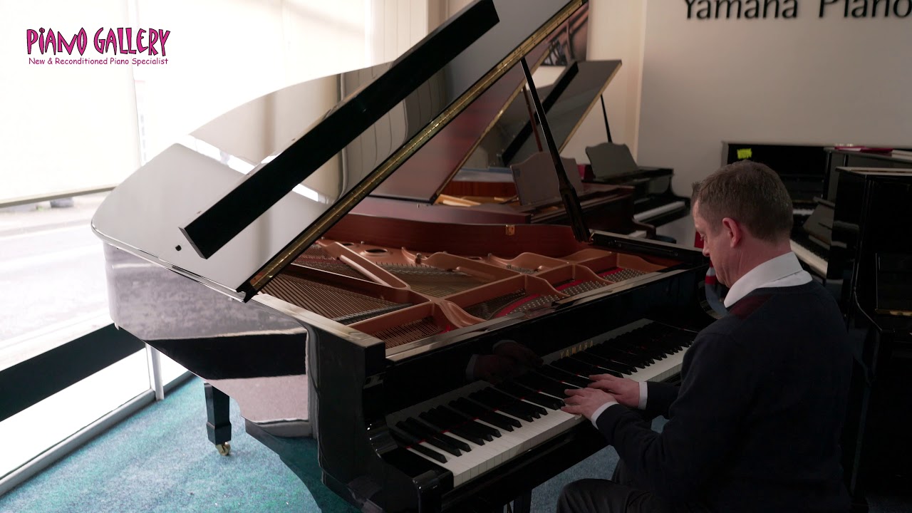 Yamaha C3 piano for sale demo at the Piano Gallery