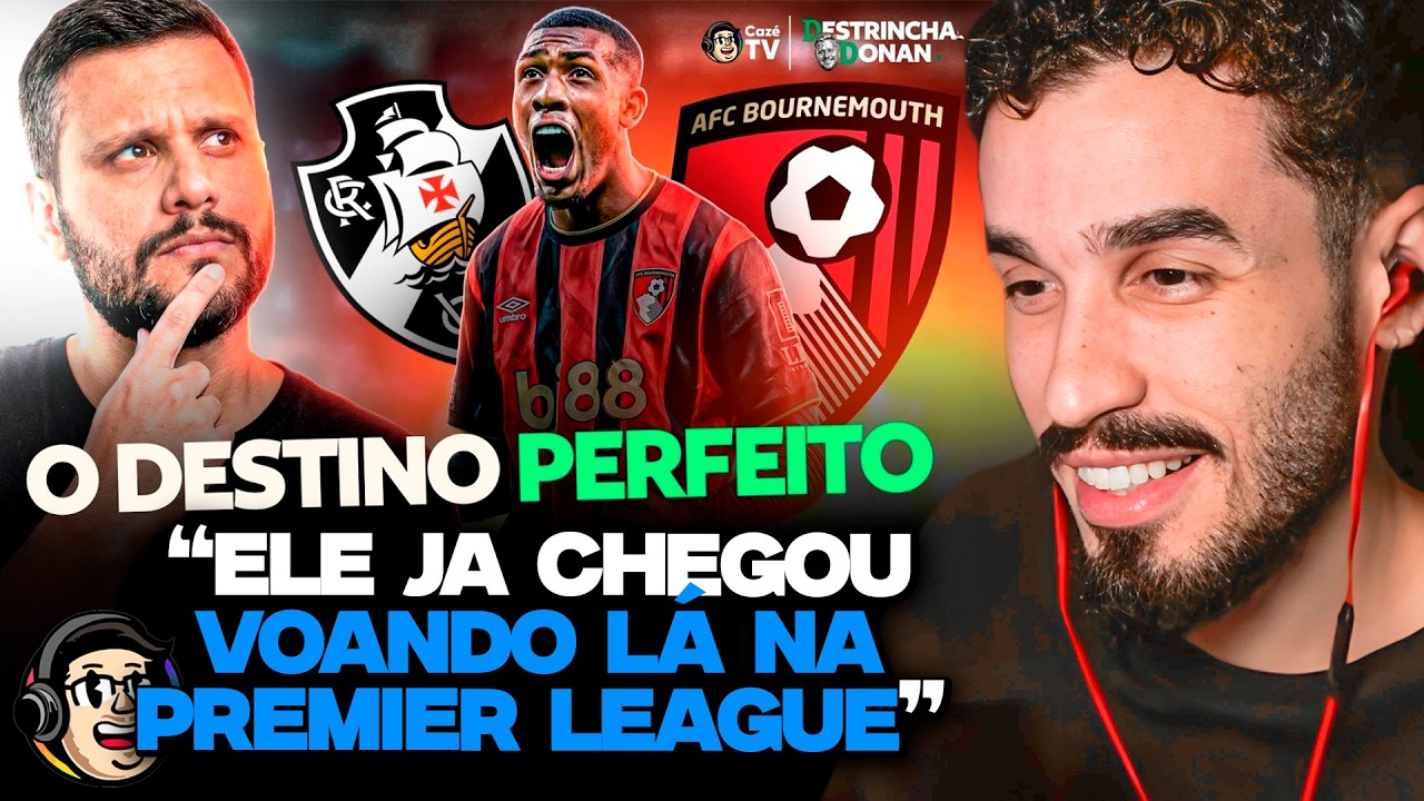 PORQUE O BOURNEMOUTH FOI O MELHOR DESTINO PARA RAYAN NA EUROPA? | REACT CAZÉ TV