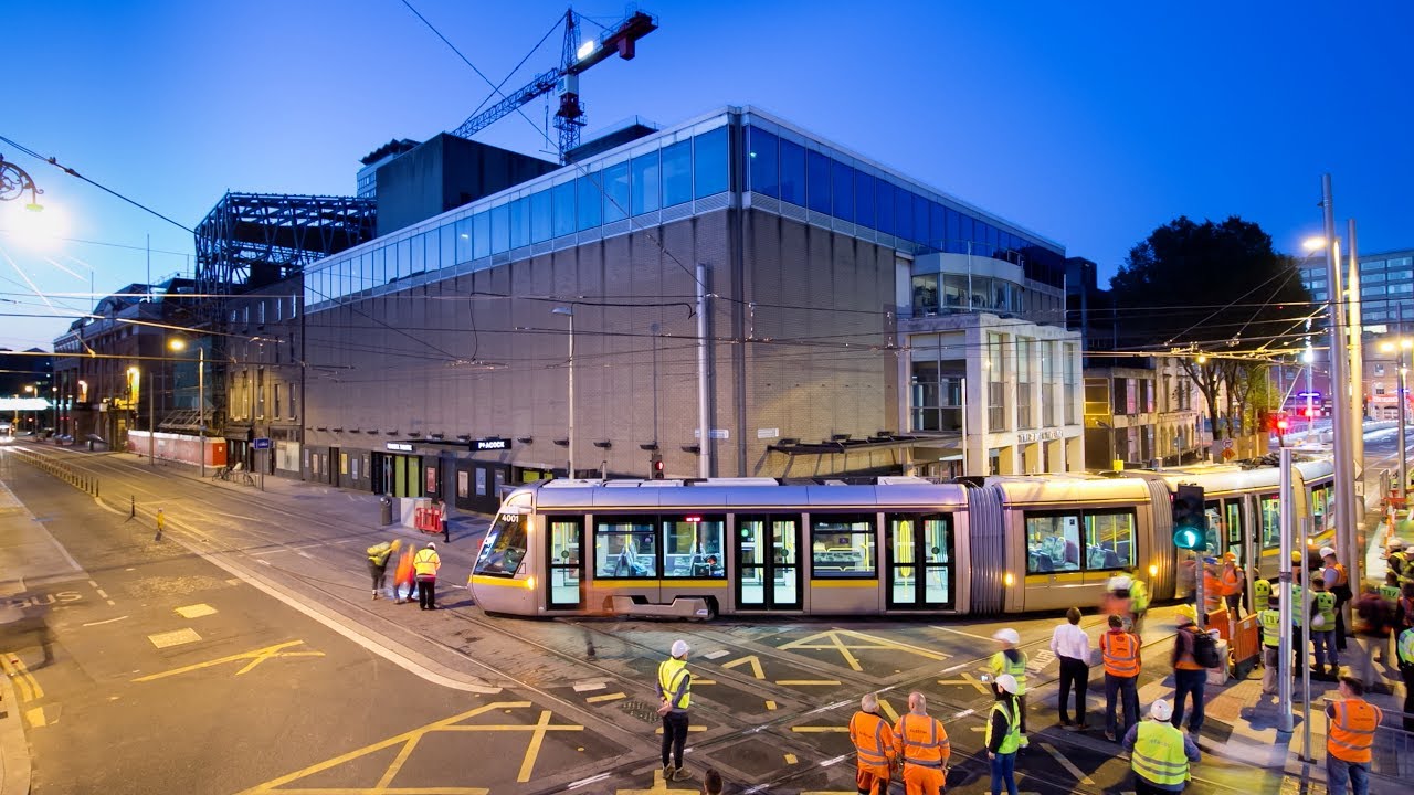 Luas Cross City Gauge Run June 2017