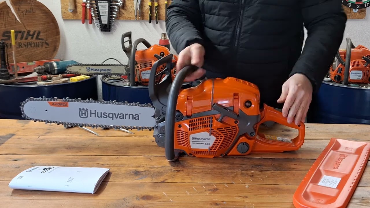 Chainsaw Husqvarna 565 Unboxing #chainsaw