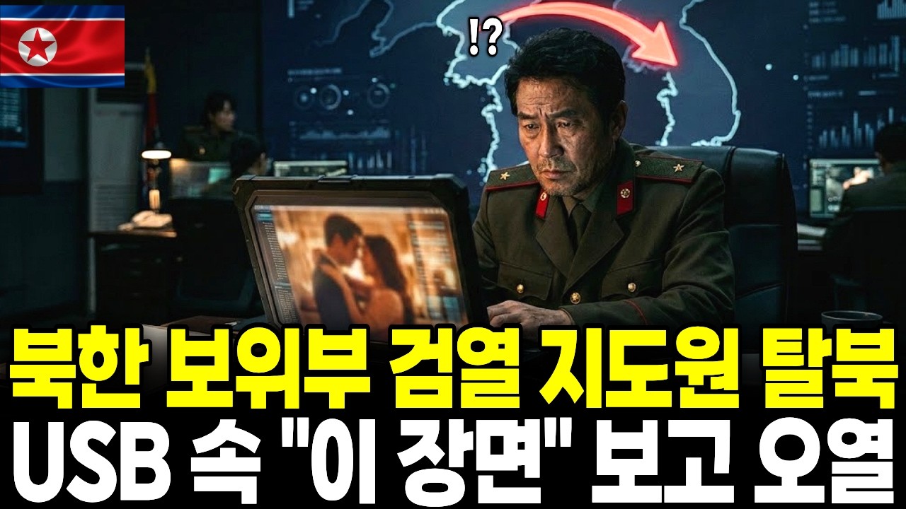 보위부 검열 지도원이 압수한 USB 몰래 열었다가 인생 송두리째 바뀐 이유ㅣ탈북스토리
