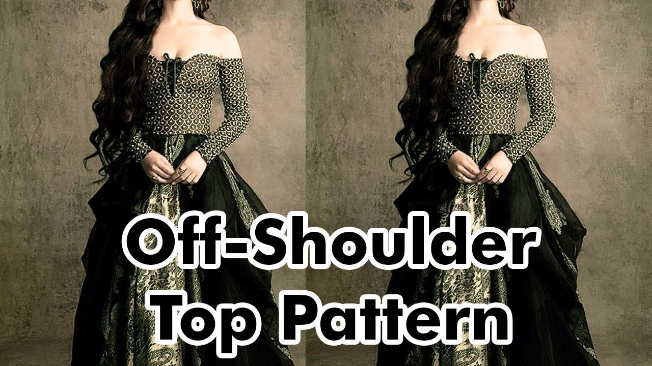 Off The Shoulder Top and Sleeve Pattern Drafting