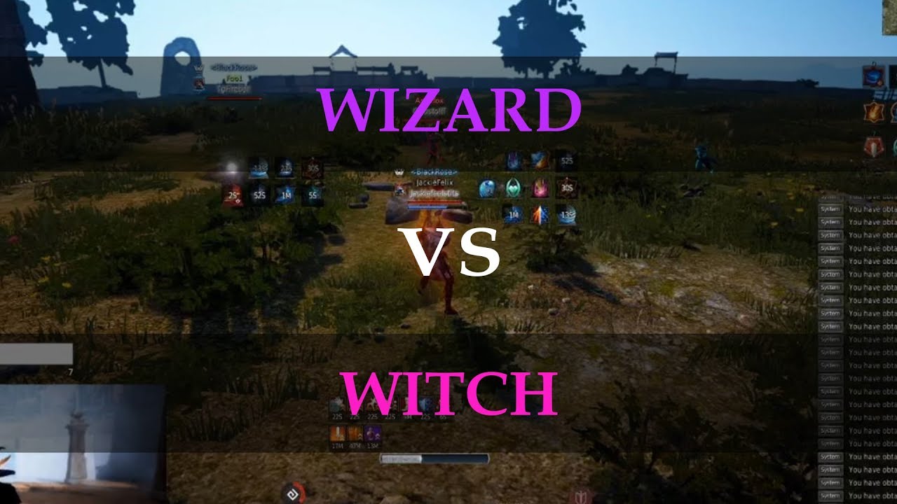 BDO - Wizard vs Witch 1v1 Duels