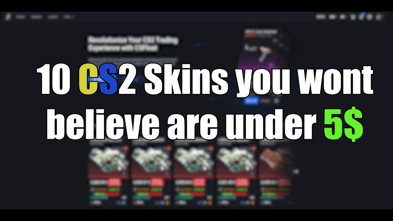 10 CS2 Skins you wont believe are UNDER 5€!!!