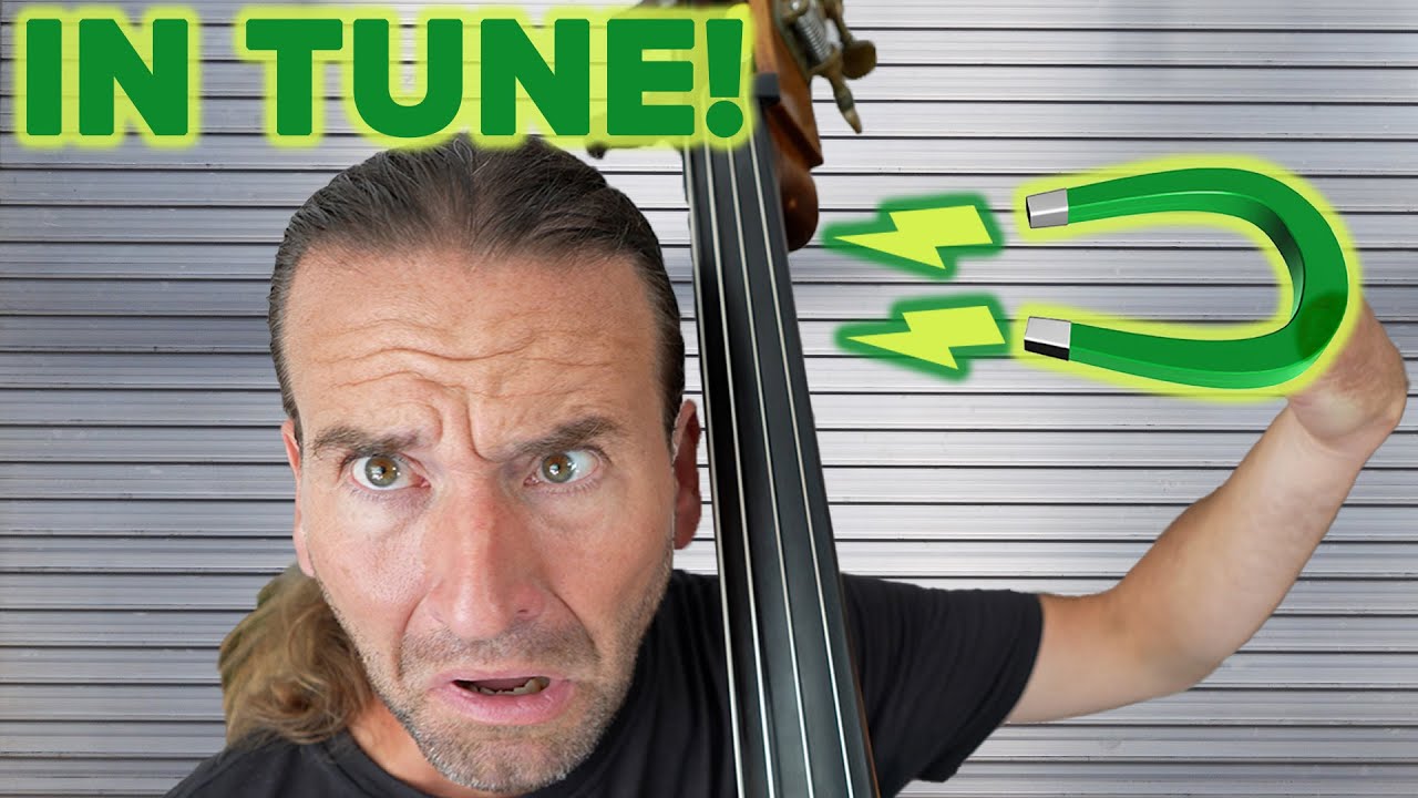 Train left hand to be PITCH MAGNET on double bass!