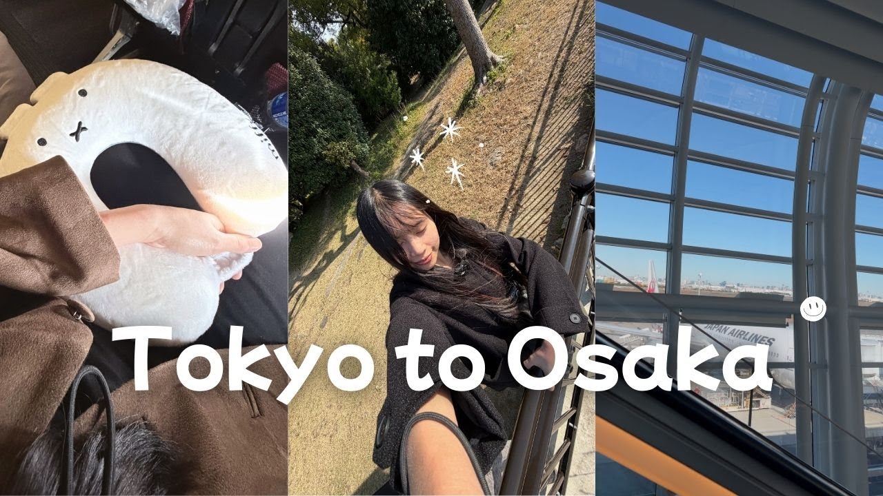 Japan diaries 🍡 Tokyo to Osaka, klook experience, japan airlines
