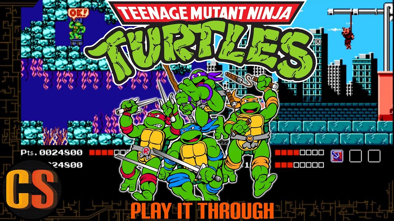 TEENAGE MUTANT NINJA TURTLES - PLAY IT THROUGH