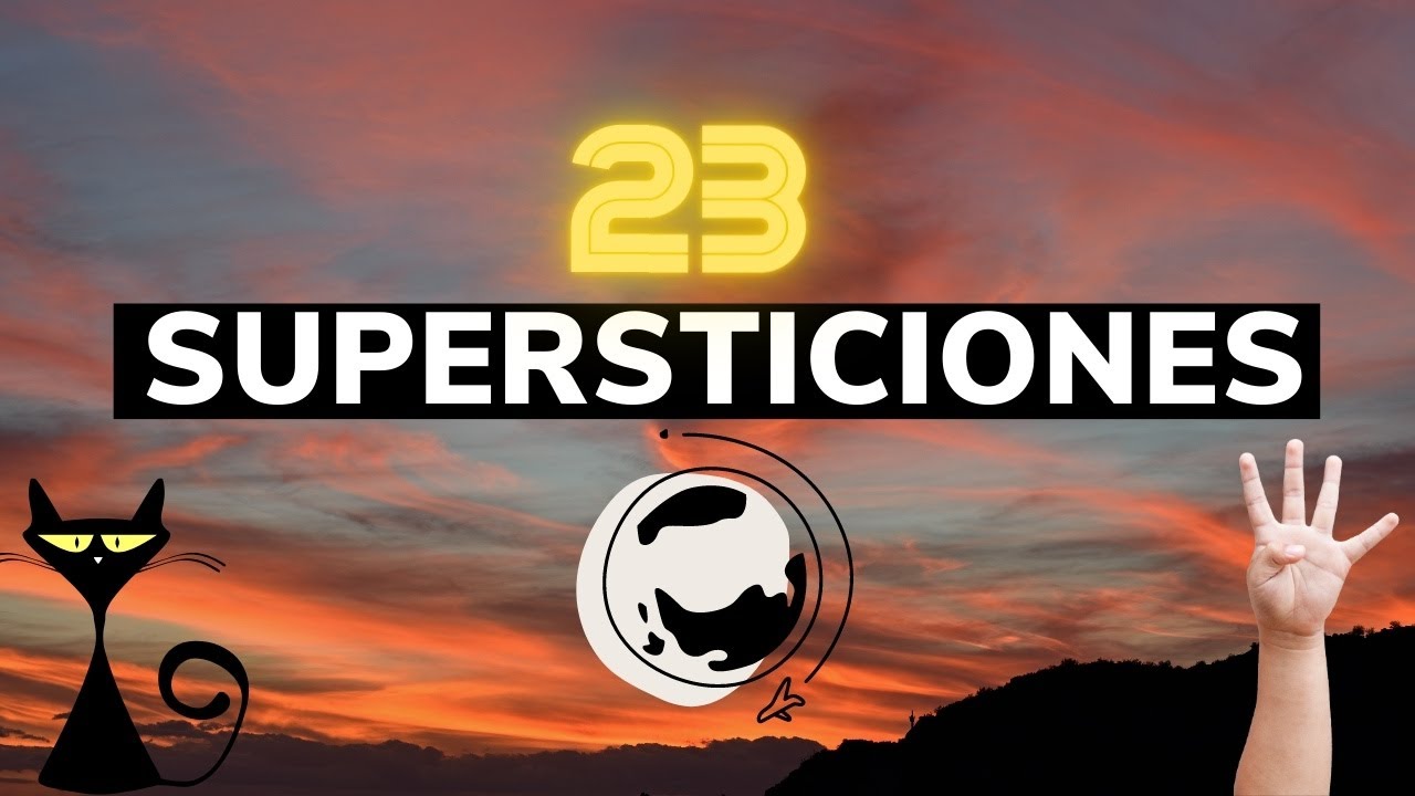 😬 23 SUPERSTICIONES de Latinoamérica (y resto del mundo) 😈💀👻
