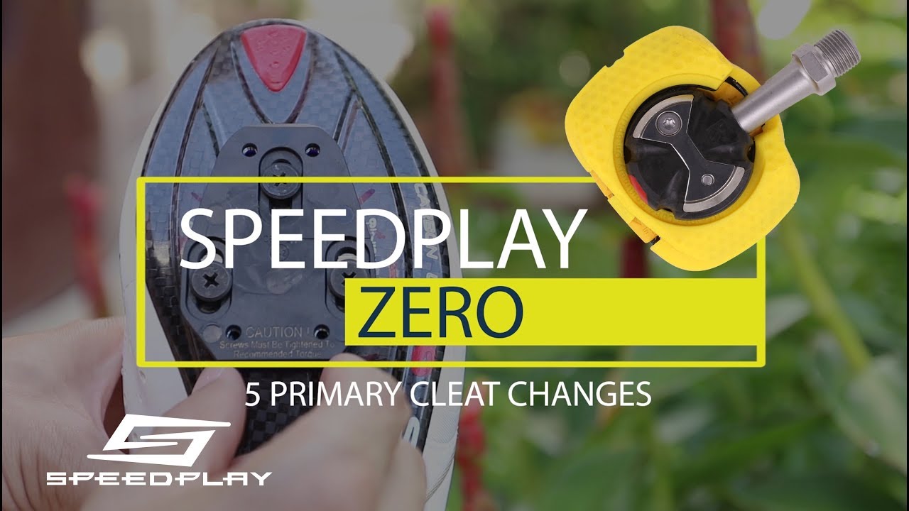 การปรับ cleat ทั้ง 5 ขั้นตอนบันได Speedplay