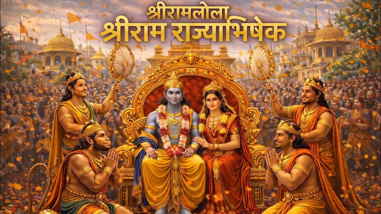 श्री राम राज्याभिषेक || Historical Chalit Ramleela Vidisha