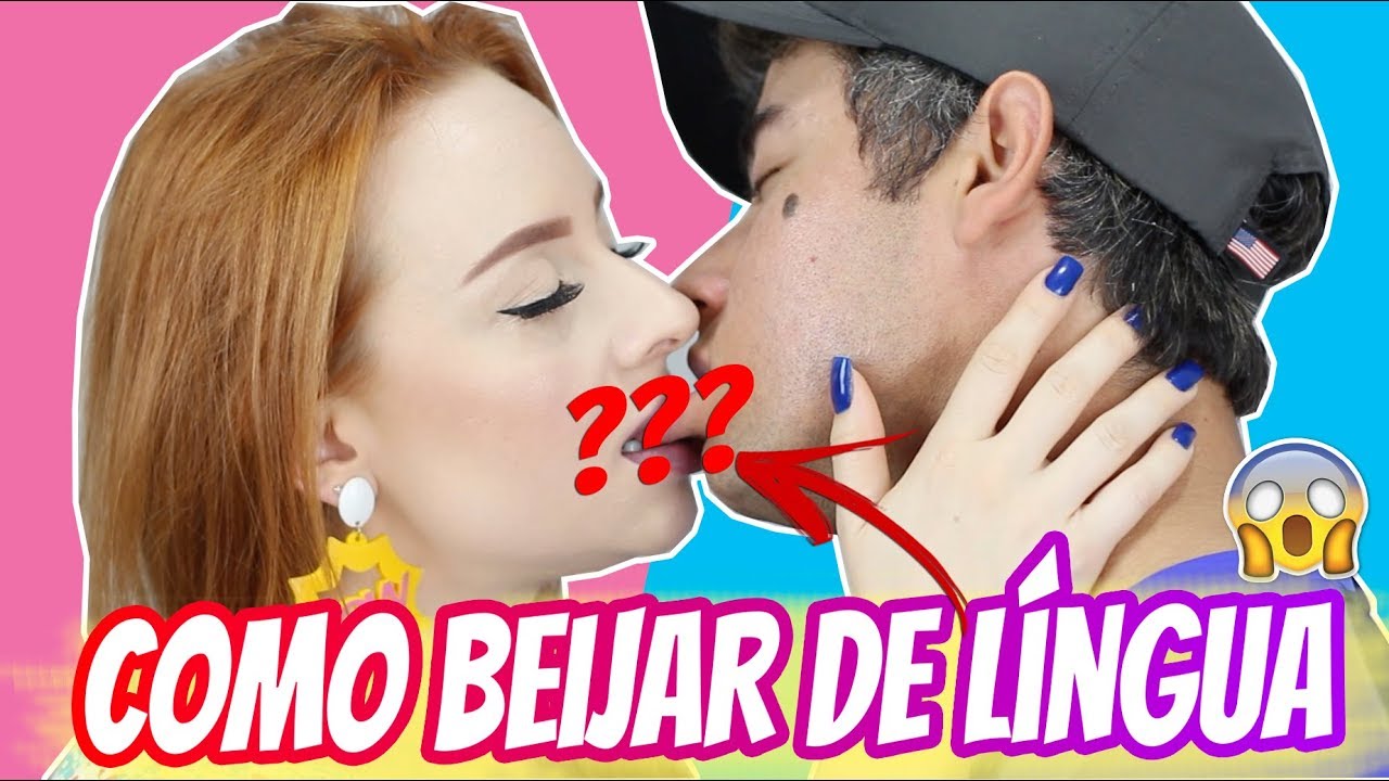 COMO BEIJAR DE LÍNGUA - Passo a passo com demonstração | Priscila Simões