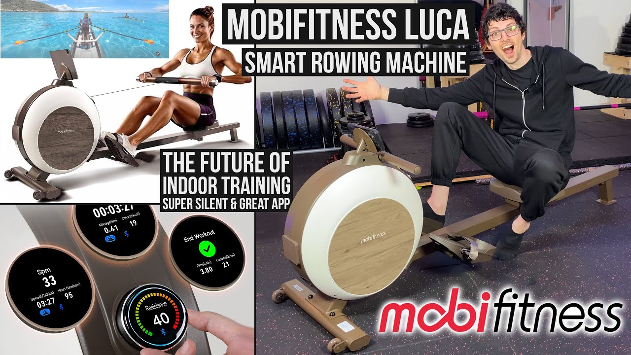 2025's Best Value Smart Rowing Machine! - Mobifitness LUKA Review & Test (Super Silent & Mini Games)