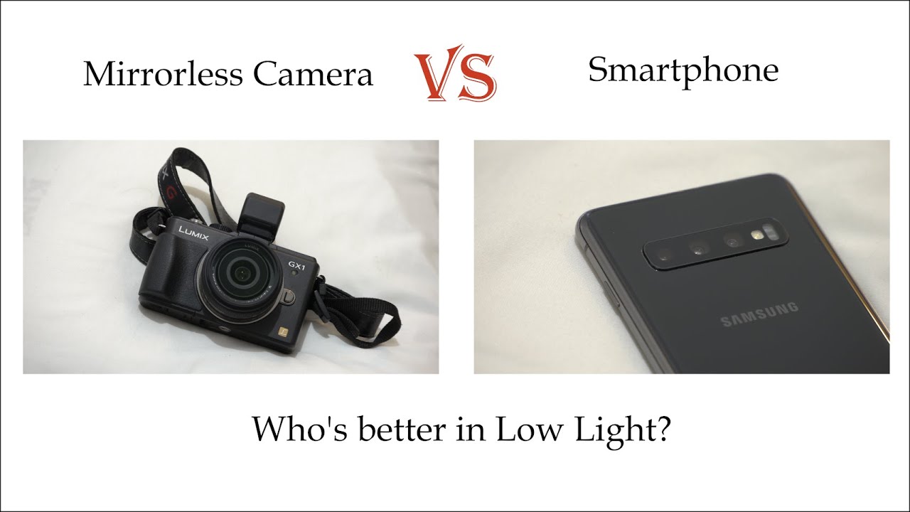 Smartphone vs mirrorless camera - who's better in low light? Samsung S10 vs Panasonic Lumix GX1