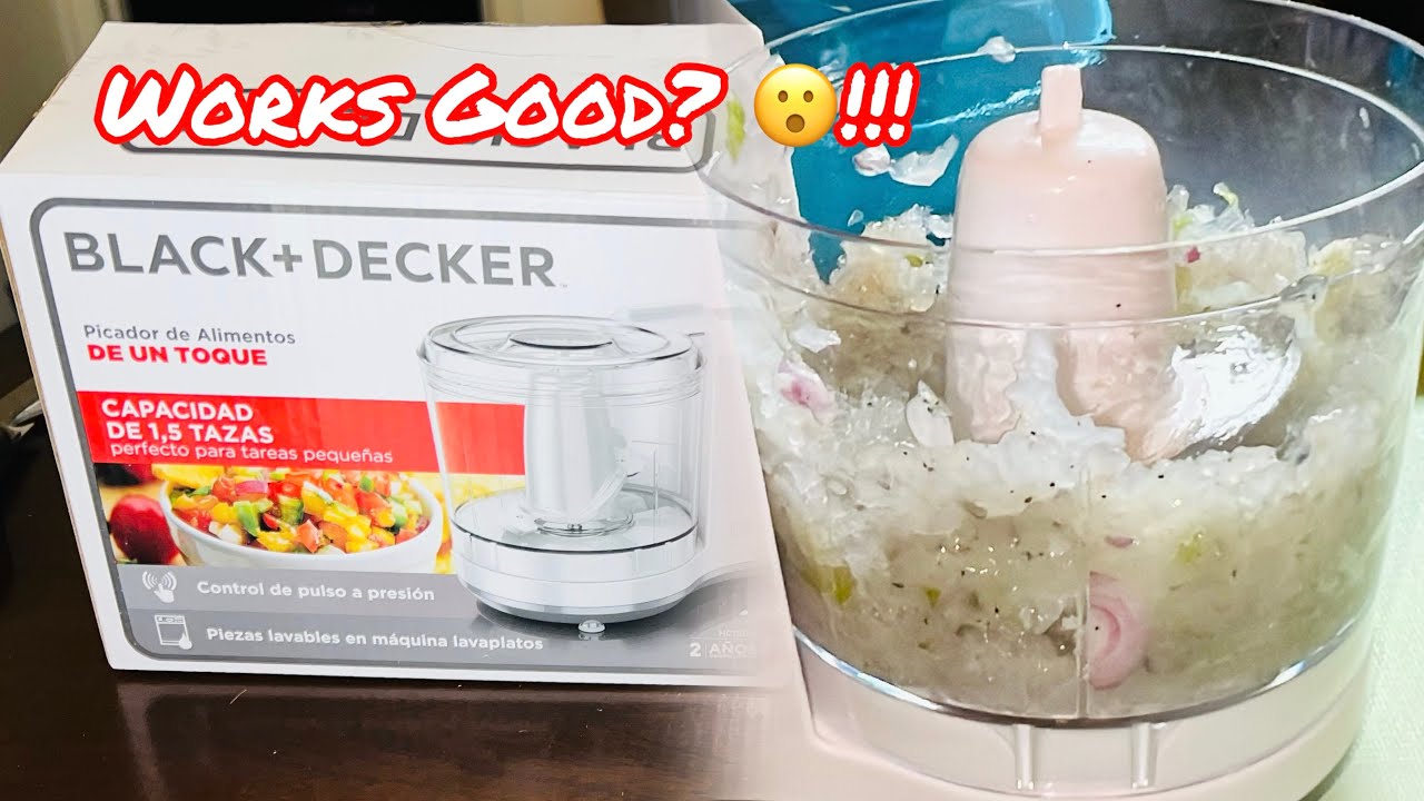 Распаковка кухонного комбайна Black & Decker и краткая демонстрация!