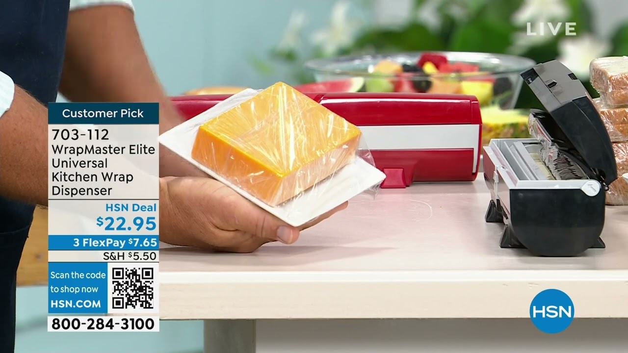 Wrapmaster Elite Universal Kitchen Wrap Dispenser