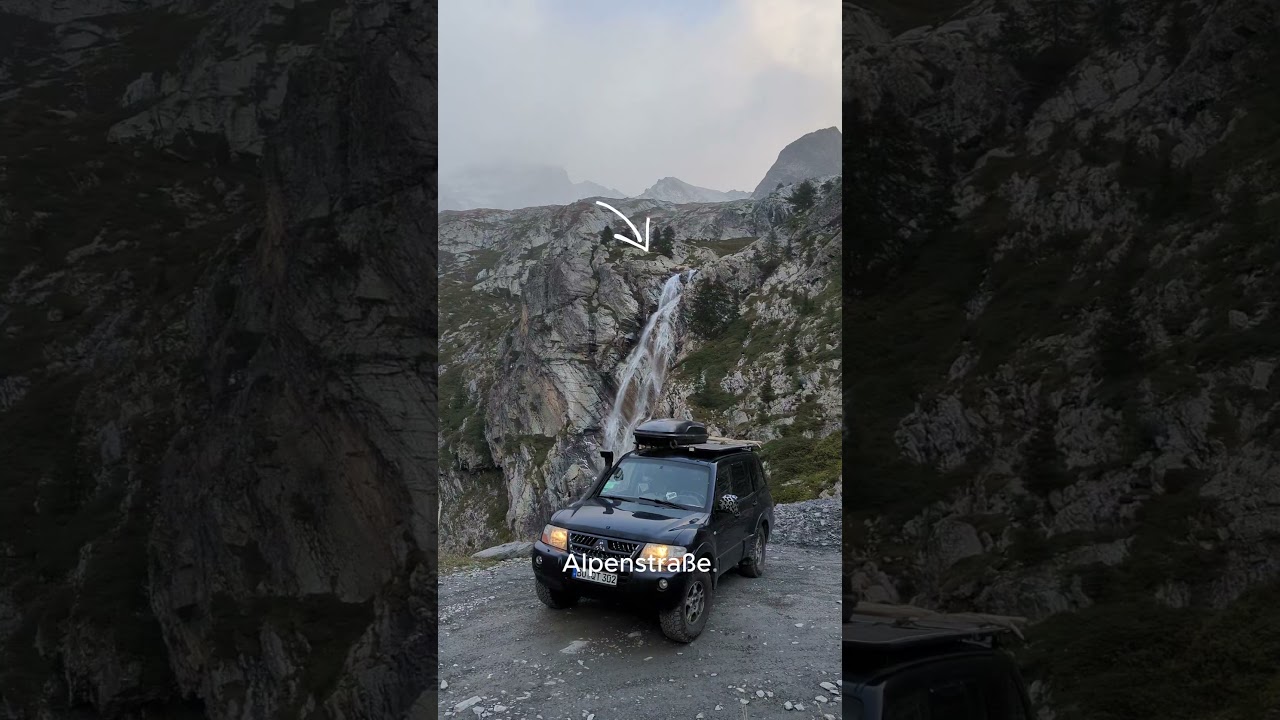 Die h&ouml;chste Stra&szlig;e in den Alpen