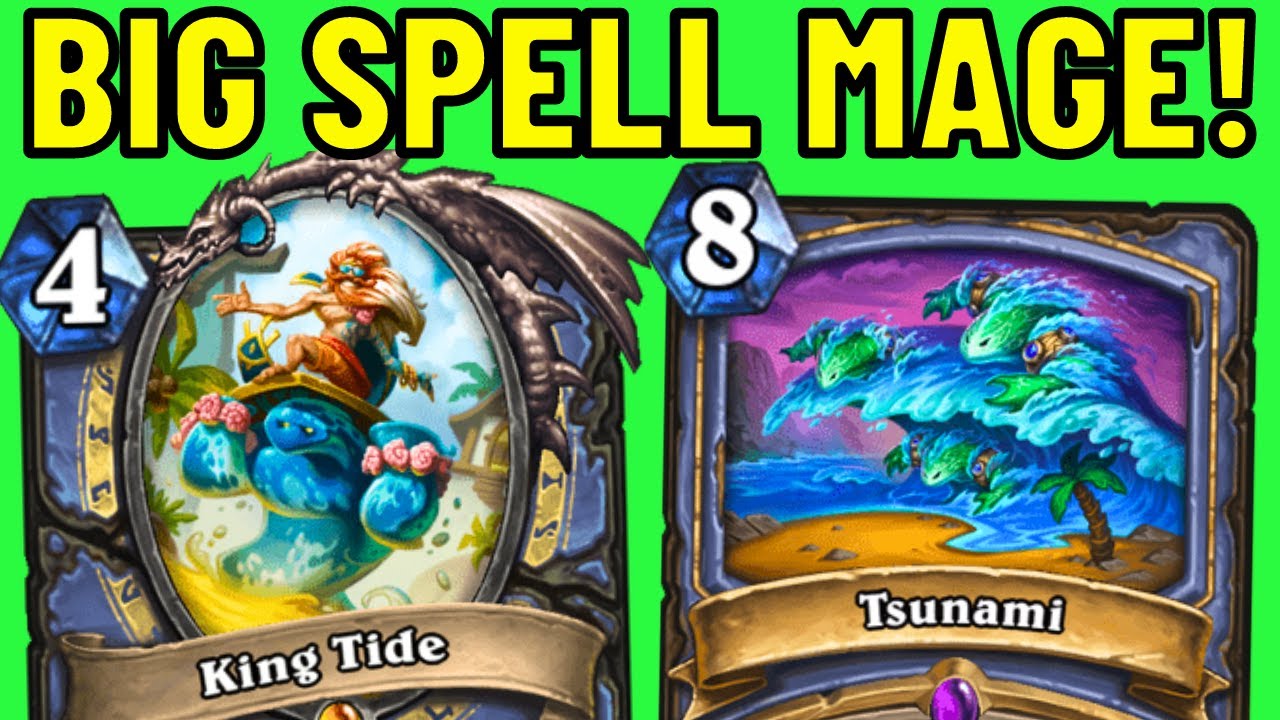 BIG Spell Mage is BACK! King Tide Tsunami Combo!