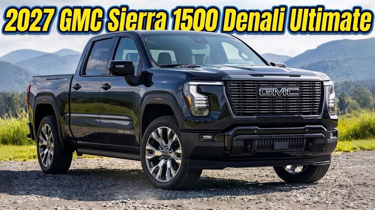 2027 GMC Sierra 1500 Denali Ultimate FIRST LOOK &ndash; GMC Just Raised the Bar!