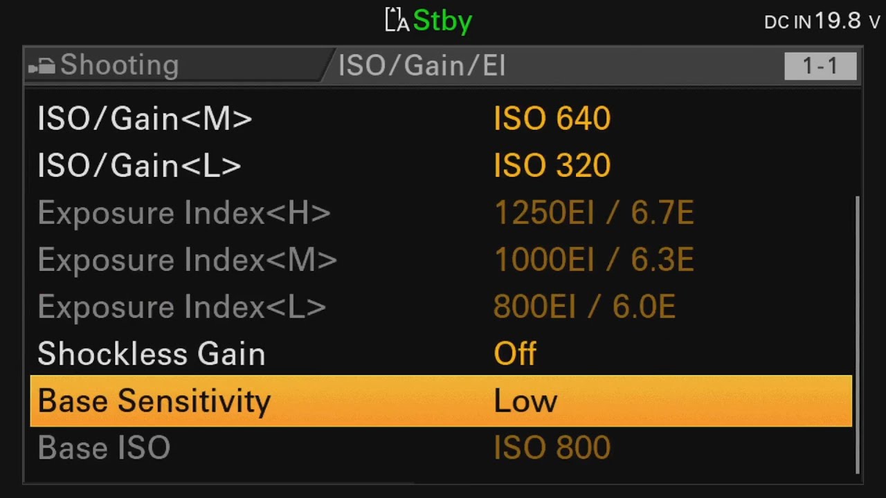 SONY FX6 V0.11 Menu Walkthrough