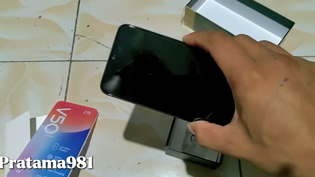 Unboxing zte Blade V50