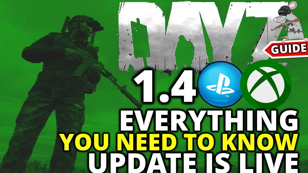 Dayz PS4 Xbox Update 1.04 - All The Changes! New Weapons! Car! Rentable Servers! Server Hopping Nerf