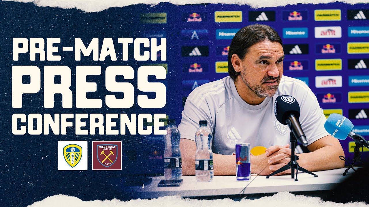 Daniel Farke press conference | Leeds United v West Ham United | Premier League