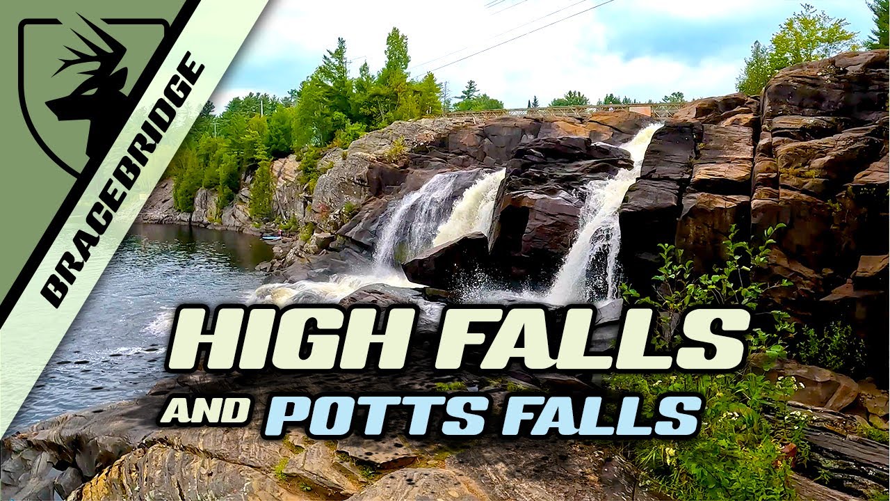 High Falls And Potts Falls  - Relaxing in Bracebridge