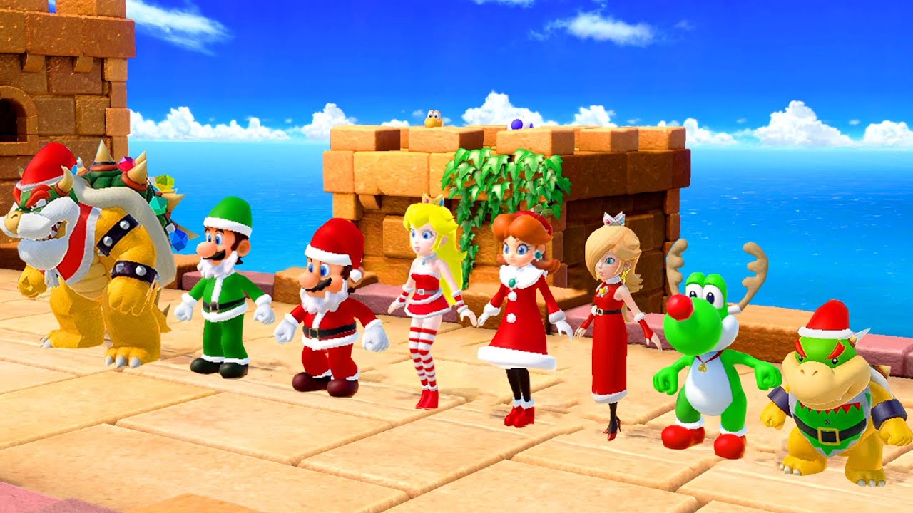 【スーパーマリオパーティ】クリスマススペシャルすべてのミニゲーム(COM最強 たつじん)