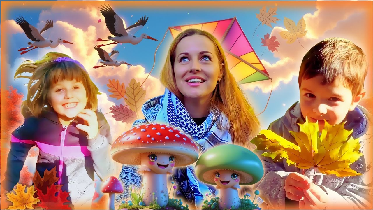 Herbst ist da! 🍁 Lustiges Herbstlied für Kinder mit Tanz & Tieren | Singenbogen