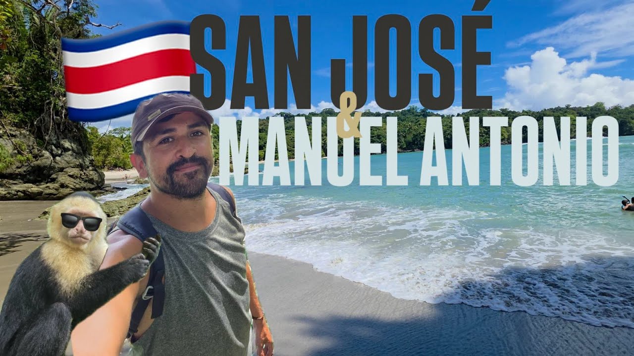 ¡Casi me ROBAN los MONOS! 🐒 MANUEL ANTONIO y SAN JOSÉ, la capital de COSTA RICA 🇨🇷| UN NANO SABÁTICO