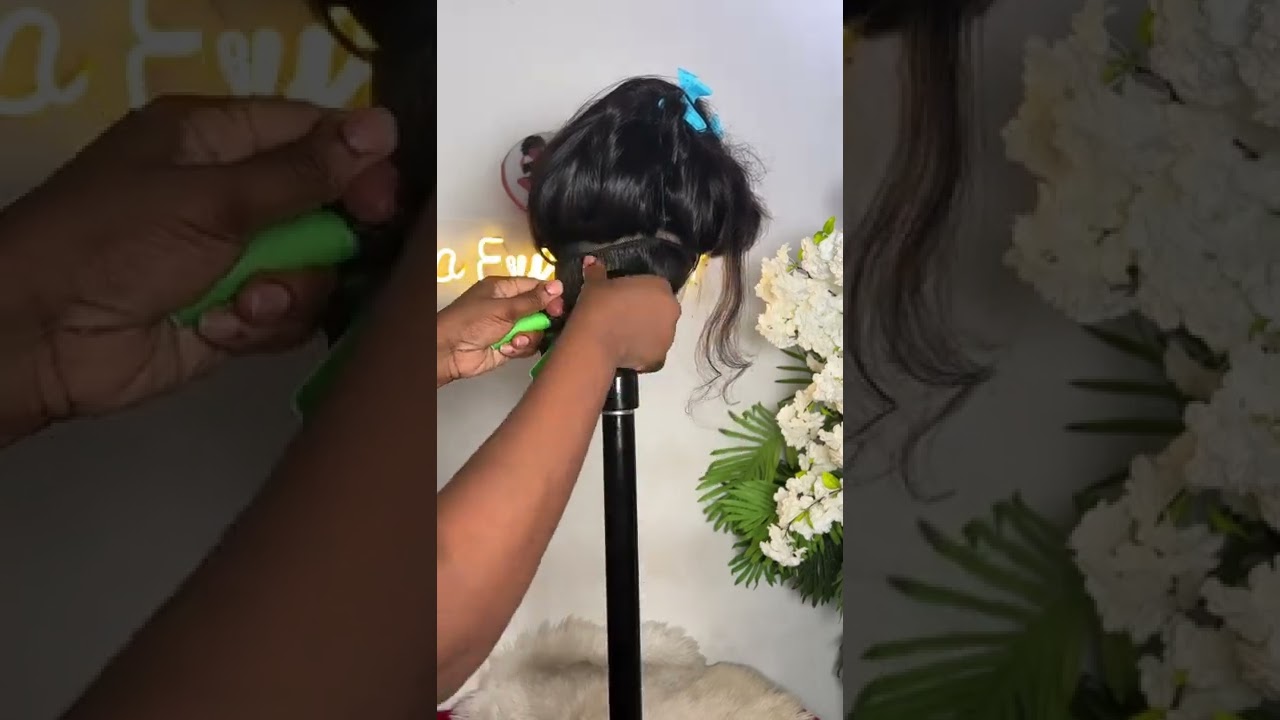 how to roll your wig and get a beautiful bouncy curls 😍  support me by subscribing to my channel