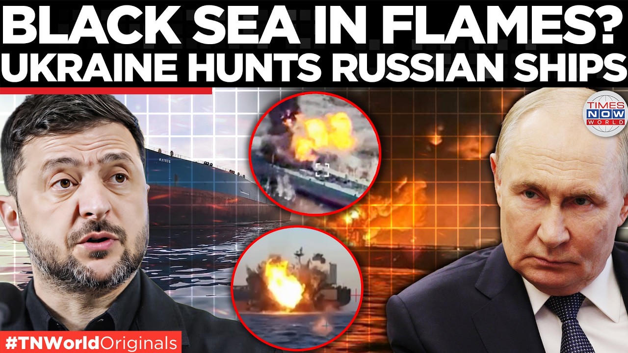 CRIMEA UNDER SIEGE: Ukraine Claims 180 Russian Ships & Maritime Targets Hit | Times Now World