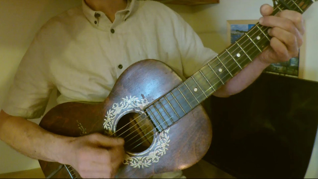 Sliding Delta - Danny Ward plays Mississippi John Hurt on a 1930s Stella Decalomania Guitar