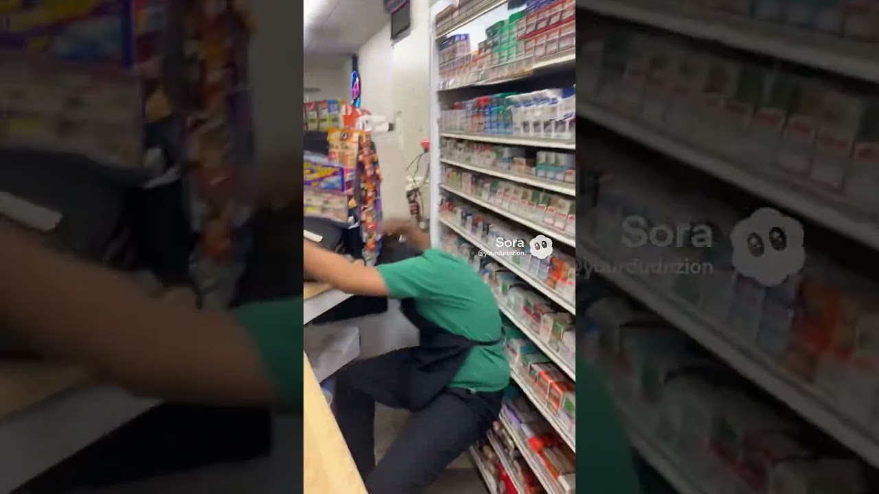 Quamax Robs a Store #sora #ai #sora2 #soraai #quamax