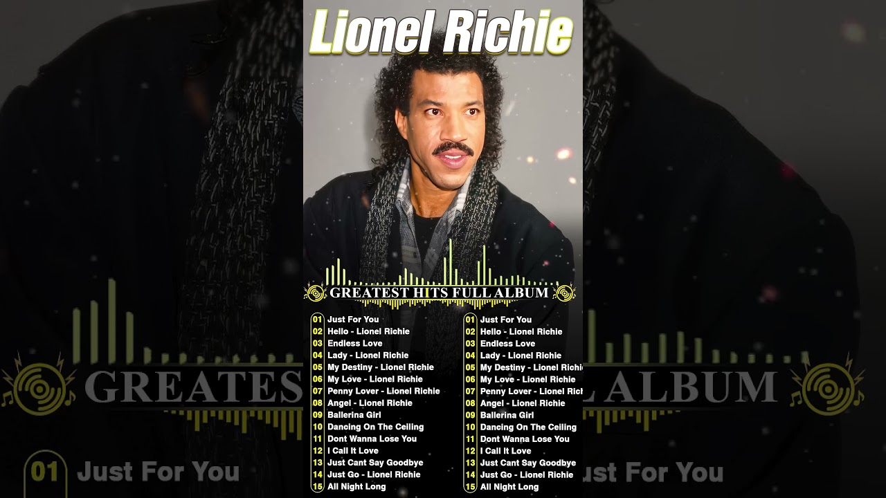 The Greatest Hits of Lionel Richie 📀 Legendary Soft Rock Classics by Lionel Richie