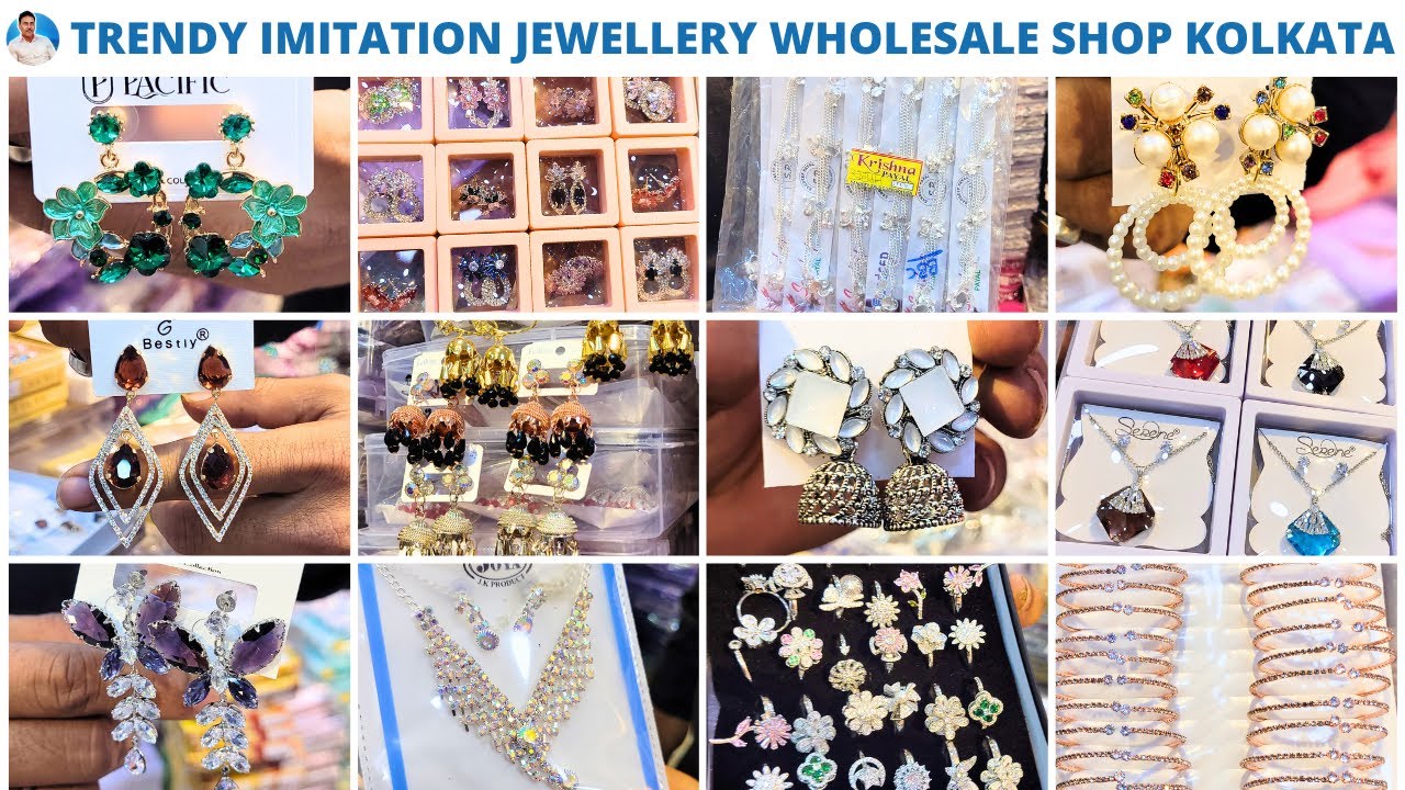 Kolkata Bara Bazaar Imitation Jewellery Wholesale | Bangles, Earrings, Necklace Sab Kuch Milega