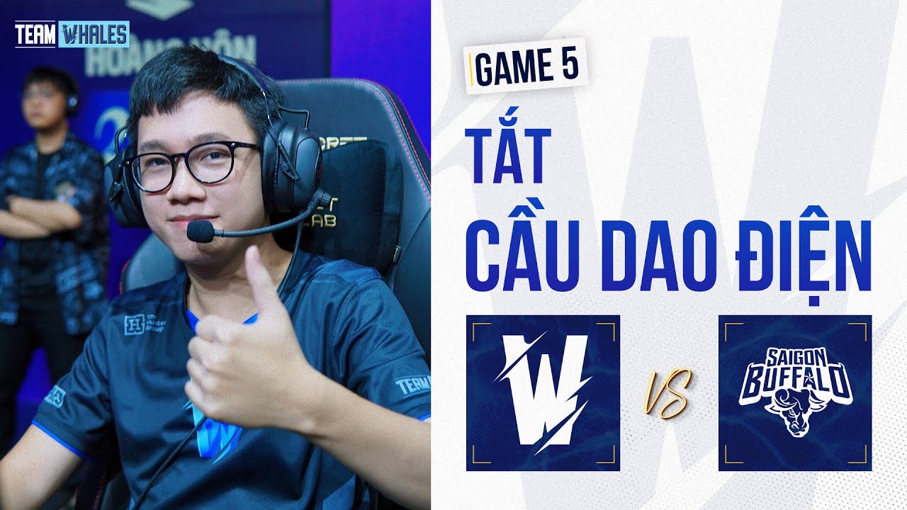 TW vs SGB (PLAYOFFS) | Hightlights GAME 5 | VCS 2023 Dusk Season | Team Whales vs Saigon Buffalo