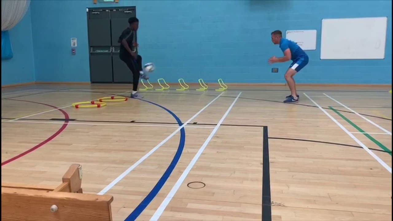Malcolm Ebiowei individual training