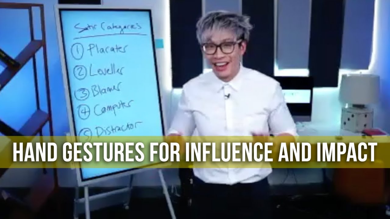 Hand gestures for influence and impact - Vinh Giang