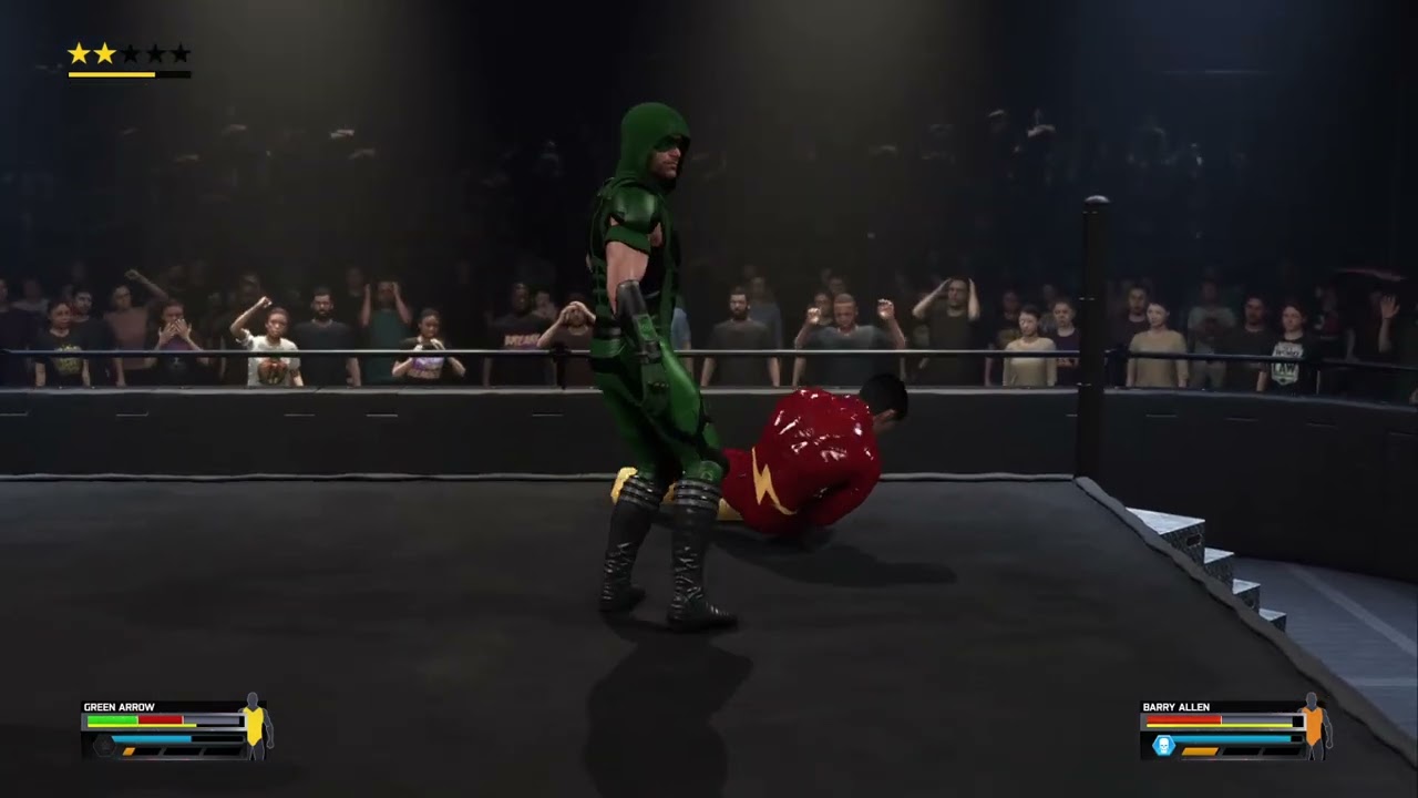 Flash VS Green Arrow (wwe2k25)
