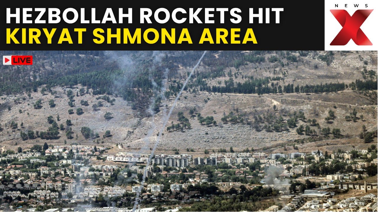 Hezbollah Fires Rockets LIVE: Hezbollah Rockets Hit Kiryat Shmona As Smoke Rises In Northern Israel