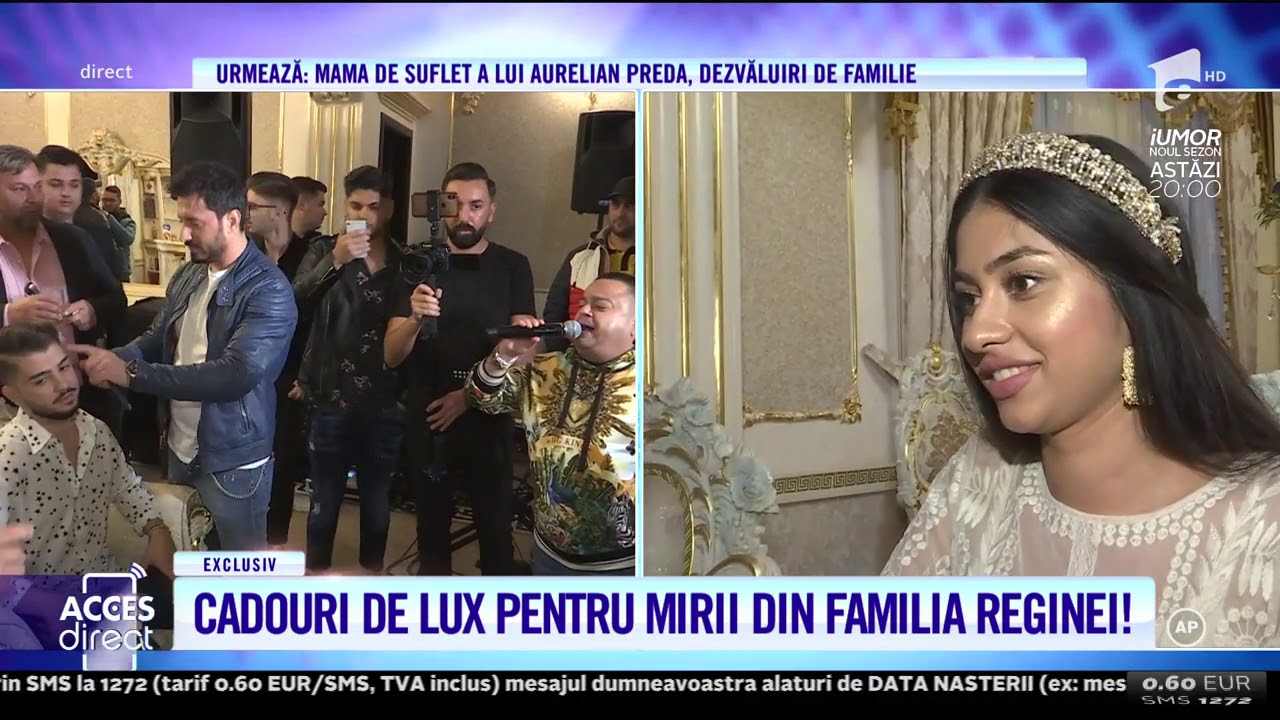Aur și bijuterii! Ce cadouri de lux au primit mirii din familia Mariei Câmpina