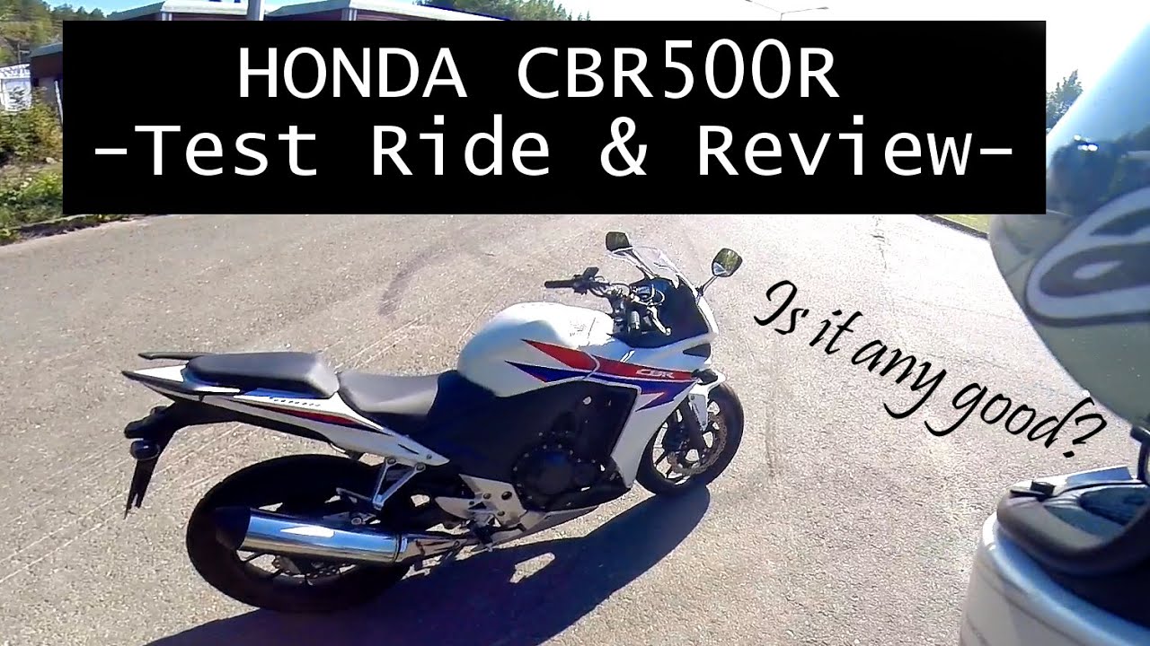 Honda CBR500R ABS '13 - Test Ride & Review