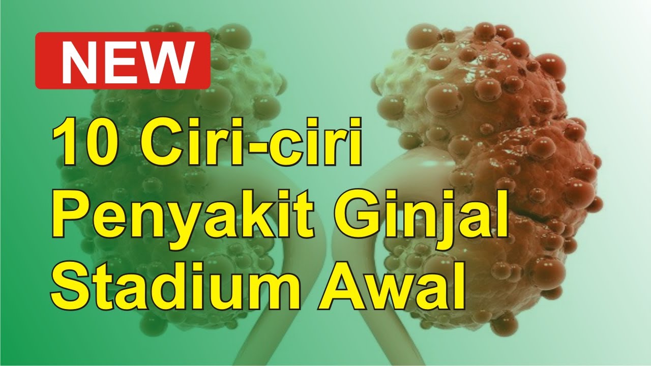 10 Ciri ciri Penyakit Ginjal Stadium Awal