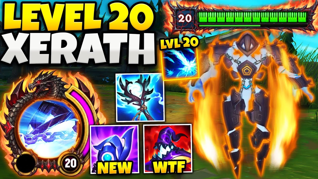 LEVEL 20 XERATH JUST UNLOCKED A NEW VERSION OF ZWAG! (THIS IS BEYOND UNFAIR)