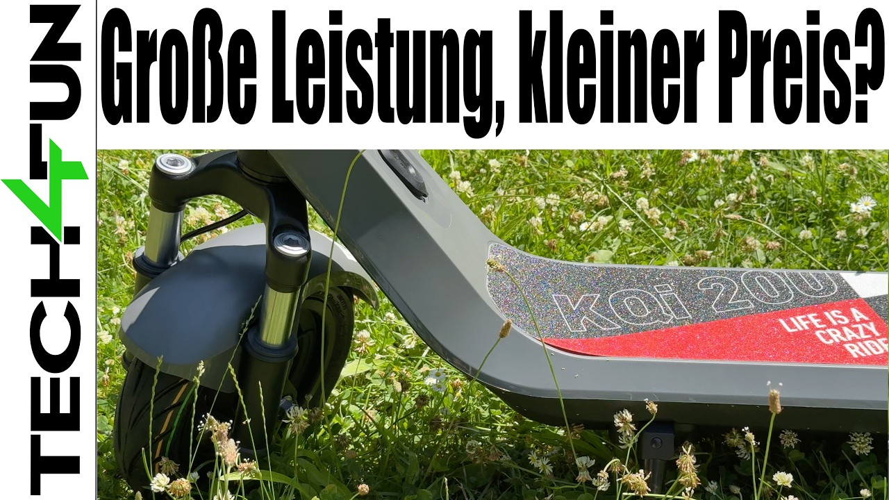 E-Scooter Niu KQi 200F XL‑Praxistest | Power, Fahrspaß und Qualität?